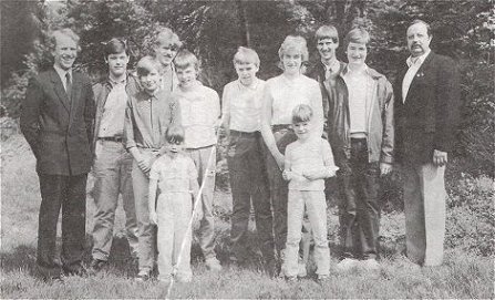  1985 - 75 Jahre RGZV Telgte - Die Jugendgruppe